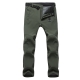 Mens Winter Thick Warm Fleece Shark Skin Pants Casual Tactical Military Trousers Male Stretch Waterproof Outwear Sweatpants