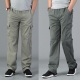 13Xl 170Kg Summer Men Cargo Pants Pocket Zipper Out Door Big Size Pants Male Simple Army Green Pants Straight Trousers 48