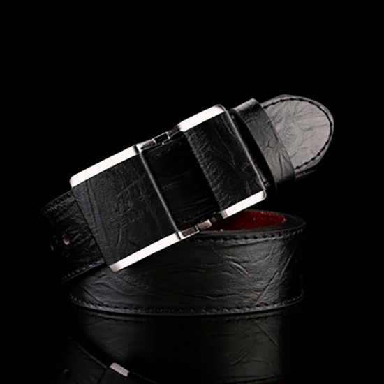 New Mens Belt Fashion Smooth Buckle Business Casual Belt Fashion Young Mens Trouser Designer Luxury Brand Belts