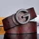 Luxury Boutique G-type Gold And Silver Buckle Men And Women Belts Multi-color Optional Casual Fashion Business Belt