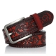 Belts For Men Genuine Leather Designer Belt Male Fashion Classic Vintage Pin Buckle Strap For Cowboy Jeans