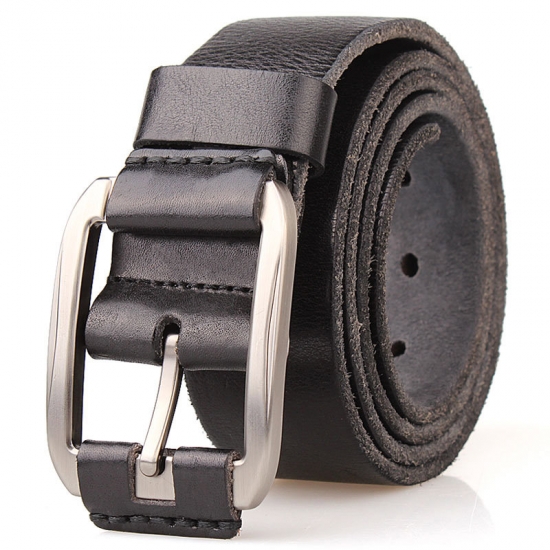 Designer Belt Men Luxury Full Grain Thick Cowhide Genuine Leather Vintage 38MM Sport Masculine Big Size Soft Belt 150