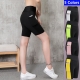 Gym Pants Sports Running Shorts Quick Dry Womens Yoga Pants Leggings Cycling A-Line Push-Ups Safety Panties with Side Pockets