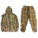 Sniper CS Bionic Camouflage Suit Men 3D Maple Leaf Ghillie Suits Jungle 