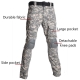 Tactical Suit Military Uniform Suits Camouflage Hunting Shirts Pants Airsoft Paintball Clothes Sets with 4 Pads Plus 8XL