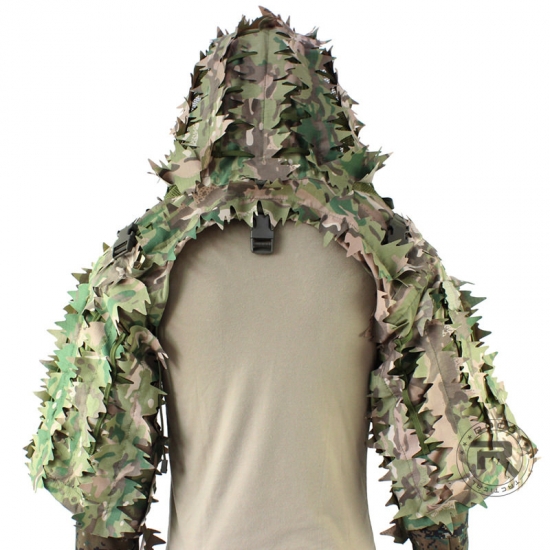 ROCOTACTICAL Sniper Tog Ghillie Suit Foundation Breathable Tactical Viper Hood Camouflage Ghillid Hood