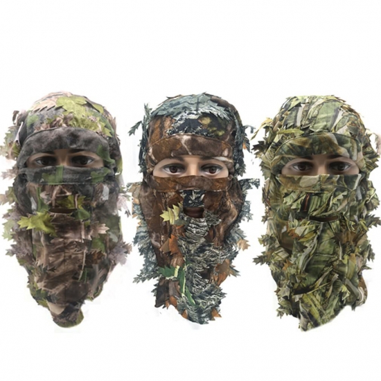 3D Camouflage Balaclava Full Face Mask Wargame Cycling Hunting Army Bike Military Helmet Liner Tactical Airsoft Cap