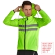 WOSAWE Thin Hooded Caps Reflective Running Jackets Windproof Water Rain Repellent Cycling Windbreaker Coat Bike Sports Jackets