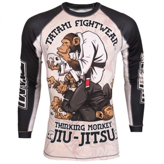 MMA Boxing Training Tight T-shirt Boxing Suit Sanda Tiger Taekwondo Sports Shirt Gym Fighting Workout Clothes