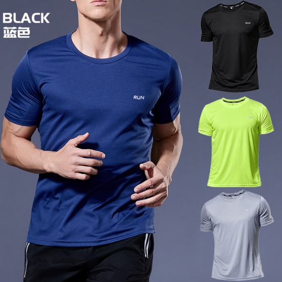 Running Shirts Soccer Shirts Mens Jersey Sportswear Mens Running T-Shirts Quick Dry Compression Sport T-Shirts Fitness Gym