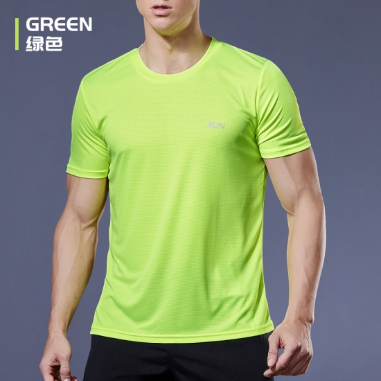 Black Compression Men T-shirts workout Sports Running T-shirt Short Sleeve Quick Dry Tshirt Fitness Exercise Gym Clothing