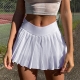 Cloud Hide High Waist Pleated Tennis Skirts Women Golf Sports Skirt Plus Size Fitness Shorts Quick Dry Workout Running Skorts