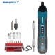 Cordless Electric Screwdriver Rechargeable 1300mah Lithium Battery Mini Drill 3-6V Power Tools Set Household Maintenance Repair