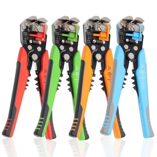 HS-D1 Crimper Cable Cutter Automatic Wire Stripper Multifunctional Stripping Tools Crimping Pliers Terminal 0-2-6-0mm2 tool