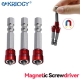 Magnetic Screwdriver Bit PH2 Cross-head 1-4 Inch Hex Shank Screwdriver Holder Ring for House Working Electric Screwdriver Kit