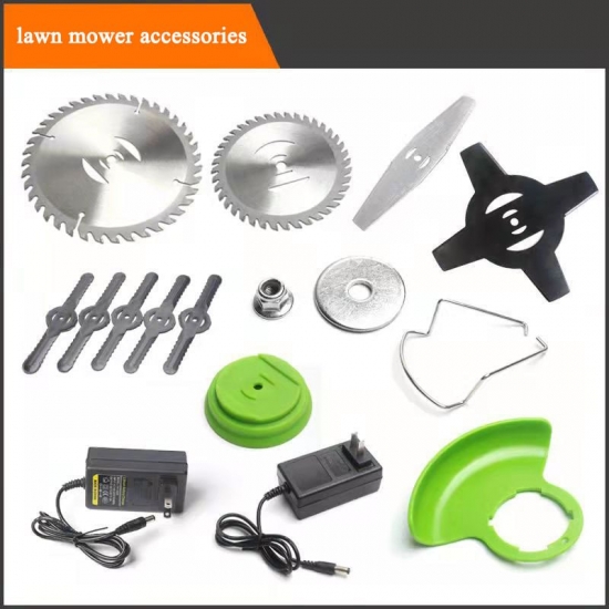 Saw Blade Lawn Mower Charger Mowers Parts Grass Baffle Lithium Accessories Electric Garden Tool Tools
