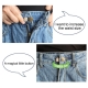 1-5PCS Magic Metal Button Extender for Pants Jeans Free Sewing Adjustable Retractable Waist Extenders Button Waistband Expander