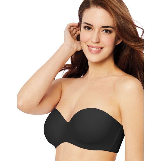 Lilyette® by Bali® Tailored Strapless Minimizer® Bra Black 34D Women's