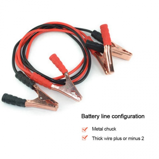 500Amp Car Emergency Power Start Cable Auto Battery Booster Jumper Cable Copper Power Wire Car Accessories For Camper Bus Suv