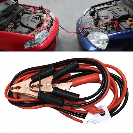 Alligator Clamp Emergency Battery Jumper Wires Jumper Booster Cables Car Emergency Accessories Auto Parts Supplies