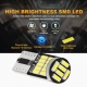 Narl 2-10X W5W T10 Led Bulbs Canbus 4014 Smd 6000K 168 194 Led 5W5 Car Interior Dome Reading License Plate Light Signal Lamp