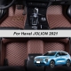 Leather Car Floor Mats Carpet For Haval Jolion 2022 100% Fit Custom Made Interior Details Rugs Foot Pads Accessories Carpets