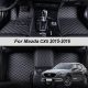 Custom Made Leather Car Floor Mats For Mazda Cx5 Cx-5 2015 2016 Interior Details Auto Carpets Rugs Foot Pads Accessories