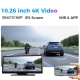 10-26 Inch Car Rearview Mirror Camera 4K Wifi Gps Carplay-amp;Amp;Android Auto Wireless-amp;Amp;Aux Wired Connection Navi Bluetooth Recorder