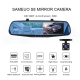 Car Dvr Mirror Camera Dash Cam Front And Rear Video Recorder 4-3Inch Night Vision View Reverse Auto Recording Car Camera Dashcam