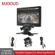 Mjdoud  12-24V 7 Inch Hd 1024*600 Car Monitor With Rearview Camera Security Camera Parking System In-dash