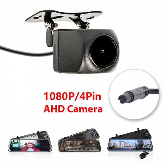 1080P Ahd Car Rear View Camera With 4-5Pin For Car Dvr Car Mirror Dashcam Waterproof 2-5Mm Jack Rear Camera Camera Not Universal