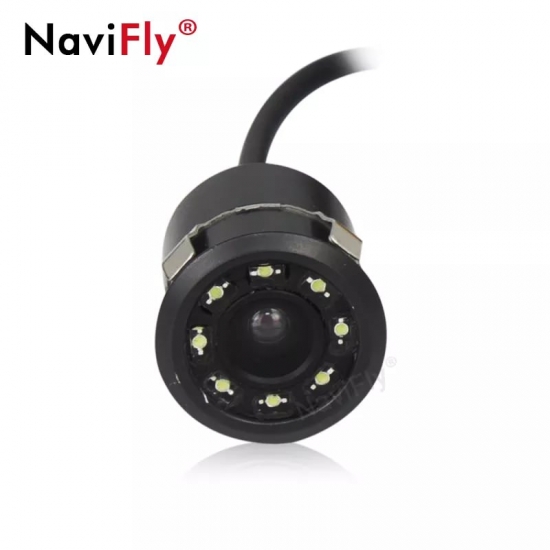 Navifans Hd Night Vision Car Rear View Camera 170 Wide Angle Reverse Parking Camera Waterproof Led Auto Backup Monitor Universal