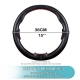 38Cm 15Inch Car Steering Wheel Braid Cover Artificial Leather Needles And Thread Soft Non-slip Auto Interior Accessories Kits