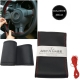 36-38-40Cm Three Styles Diy Car Steering Wheel Cover Car Steering Wheel Braid Cover With Needles And Thread Artificial Leather