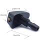 Universal Car Front Windshield Windscreen Washer Jet Nozzles Water Fan Spout Cover Washer Outlet Wiper Nozzle Adjustment
