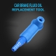 Auto Car Brake Fluid Oil Pumping Pipe Filling Equipment Brake Bleeder Car Repair Car Brake System Fluid Drain Quick Change Tool