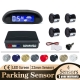 Parking Sensor Kit Car Parktronic Lcd Display Backlight Reverse Backup  Monitor System 4 Sensors 22Mm 12V 8 Colors