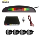 Smart Parktronic For Cars Led Display Detector System Backlight Reverse Auto Parking  Monitor Parking Sensor With 4 Sensors