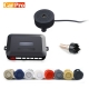 Carpro 12V 22Mm Car Parking Sensor Kit Universal 4 Sensors Buzzer Reverse Backup  Sound Alert Indicator Probe System