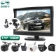 Greenyi 5 Inch Ahd Ips Monitor 1920*1080P High Definition 170 Degree Starlight Night Vision Vehicle Camera Reverse For Car
