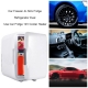 Portable 4L Car Freezer Fridge Refrigerator Car Home Dual Use Car Fridge 12V Cooler Heater Universal Vehicle Parts