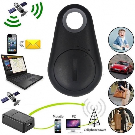 Smart Mini Gps Tracker Anti Lost Finder Itag Tracker Alarm Gps Locator Wireless Positioning Wallet Pet Key Wireless 4-0