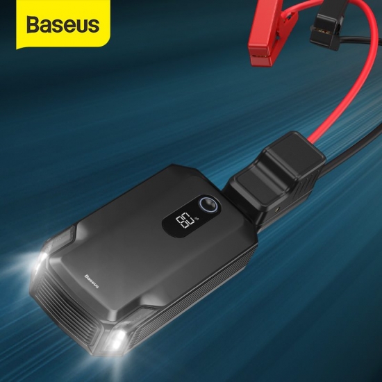 Baseus Car Jump Starter 20000Mah 2000A Power Bank 10000Mah 1000A Portable Car Battery Booster 12V Auto External Battery Charger