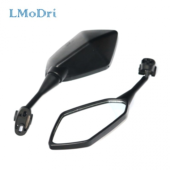 Lmodri Racing Motorcycle Mirrors Sport Bike Rear View Mirror For Honda Cbr F4 F4I - Rc51 - Rvt 1000 Dd250E-Dd300-350 Hyosung Gt