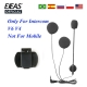 Ejeas 3-5Mm Microphone Speaker Headset And Helmet Intercom Clip For Ejeas V4 V6 Motorcycle Interphone