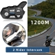Wayxin R5 Motorcycle Intercom Helmet Headsets Fm Radio, Bt5-0 Communication Interphone Intercomunicador Moto, Waterproof 2 Rider