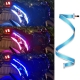 Newest Motorcycle Led Drl Daytime Running Lights Tail Light Strip Flowing Waterproof Turn Signal Lamp Auto Car Style Accessories