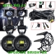 Upgrade Brighter Lamp For Bmw R1200Gs F800Gs F700Gs F650 K1600  Motorcycle Fog Light Auxiliary Lights 40W 6000K