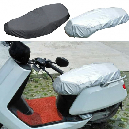 Seat Cover Solid Universal Dust Protection Outdoor Waterproof Insulation Oxford Cloth Full Coverage Durable Motorcycle Scooter