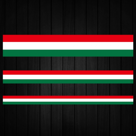 Reflective Italy Flag Motocross Stripe Stickers Motorcycle Tank Decals For Honda Adv Cbr Hrc Bmw Gs 1250
